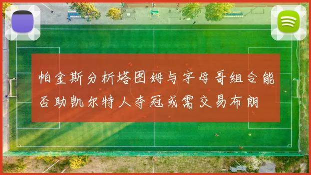 帕金斯分析塔图姆与字母哥组合能否助凯尔特人夺冠或需交易布朗